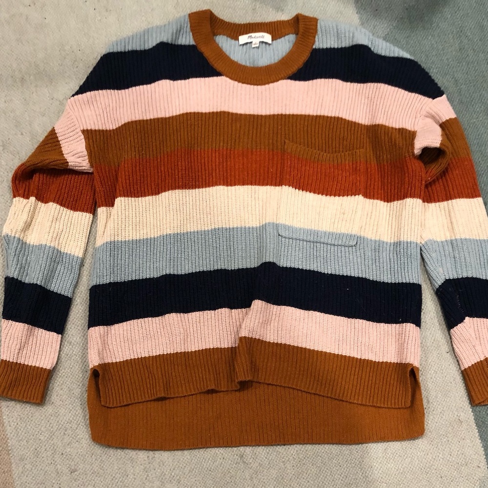 Madewell striped sweater